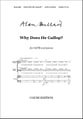 Why Does He Gallop? SATB choral sheet music cover